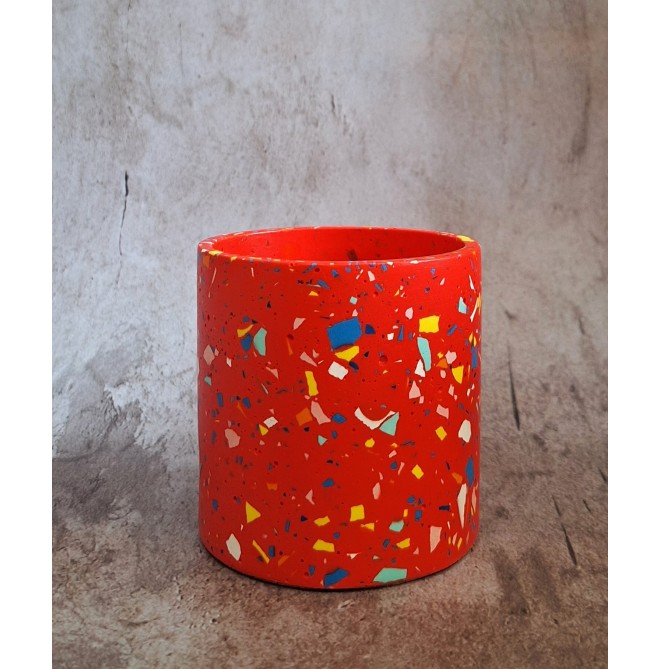 Bote Terrazzo Red