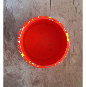 Bote Terrazzo Red