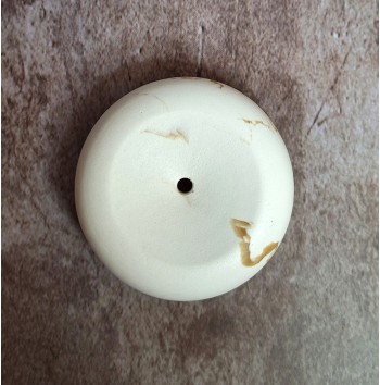 Portaincienso Marmolado Blanco y Ochre mod. I