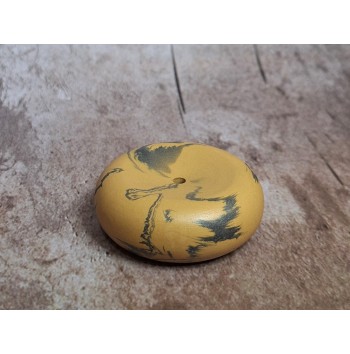 Portaincienso Marmolado Ochre y Negro