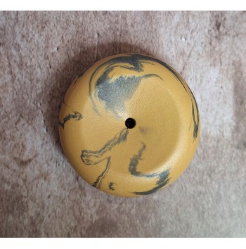 Portaincienso Marmolado Ochre y Negro