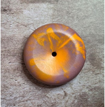 Portaincienso Marmolado Morado/Naranja