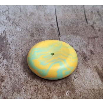 Portaincienso Marmolado Mint/Yellow Oxide