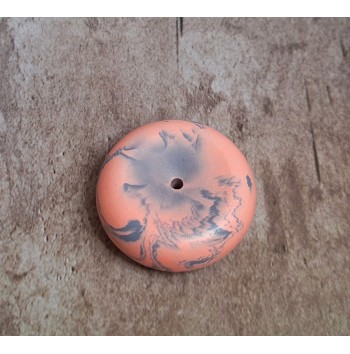 Portaincienso Marmolado Rosa/Morado