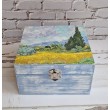 Caja Campo de Trigo con Cipreses Van Gogh