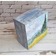 Caja Campo de Trigo con Cipreses Van Gogh