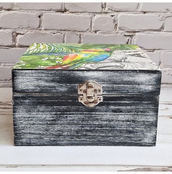 Caja Parrot with Pink Beak