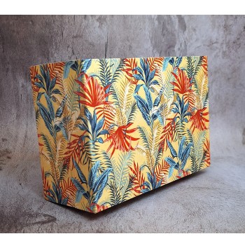 Caja Hojas Tropicales Mostaza