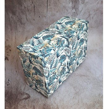 Caja Hojas Tropicales Azules