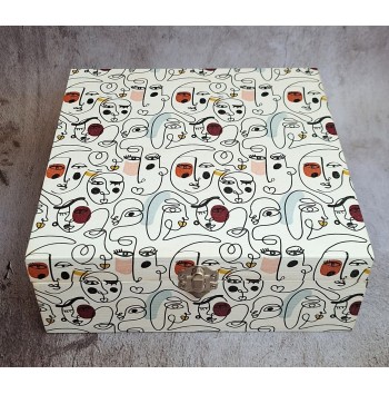 Caja Rostros Lineales