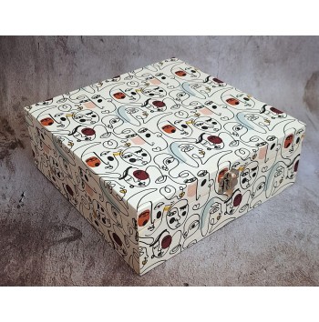 Caja Rostros Lineales