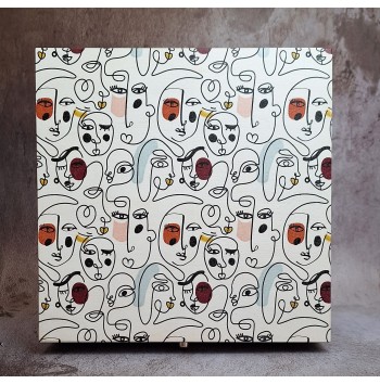 Caja Rostros Lineales