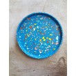 Bandeja Redonda Terrazzo Blue