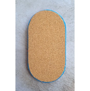 Bandeja Ovalada Terrazo blue