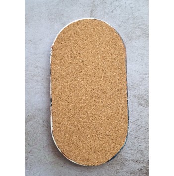 Bandeja Ovalada Marmolado terrazul