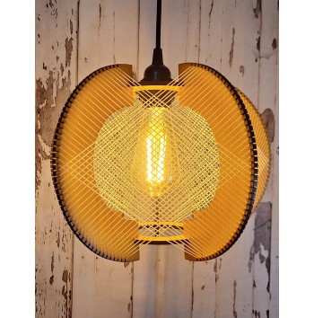 Lámpara Aquiana Romboidal Pino