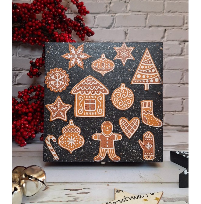 Caja Galletas de Jengibre