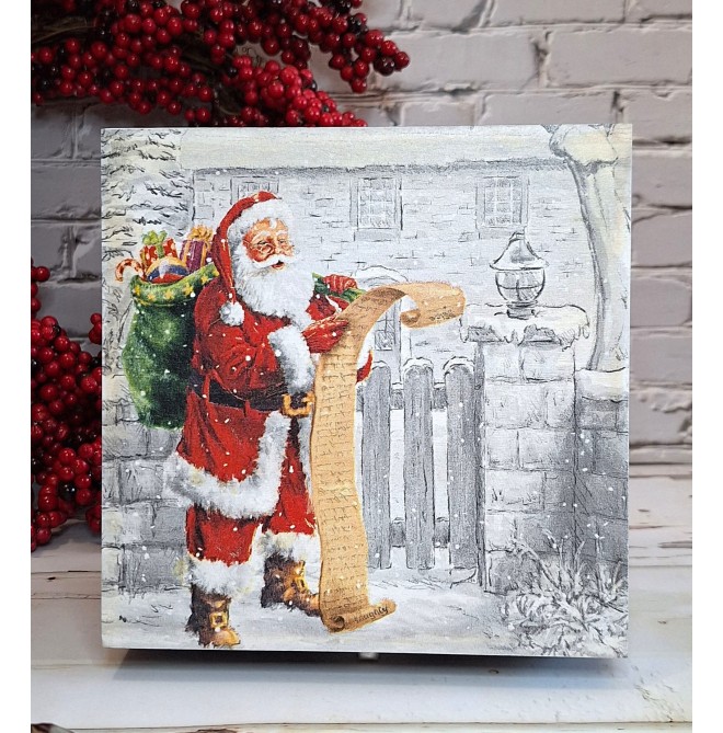 Caja La lista de Santa Claus