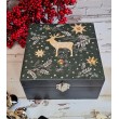 Caja Ciervo de Navidad