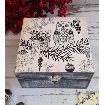 Caja Buhos Navideños