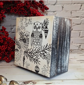 Caja Buhos Navideños