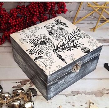 Caja Buhos Navideños