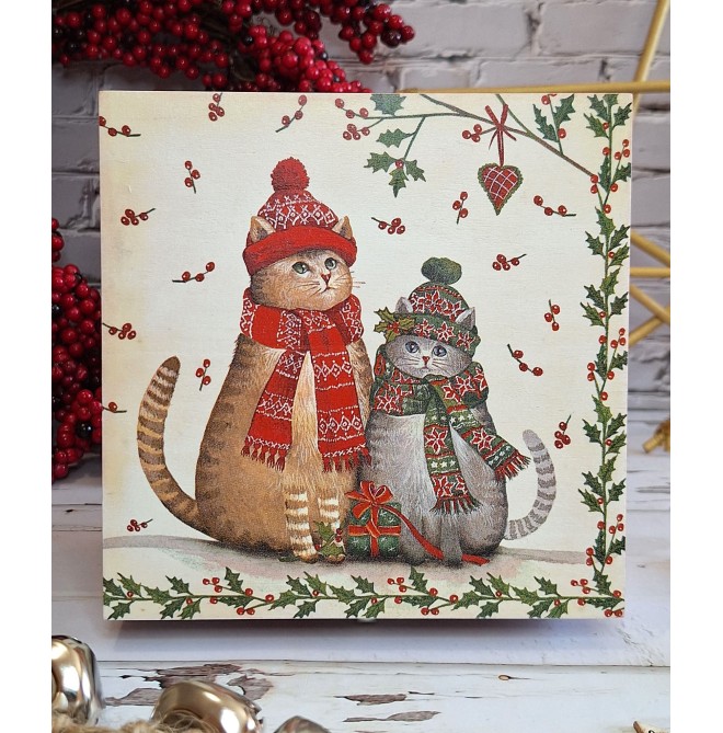 Caja Gatetes Navideños