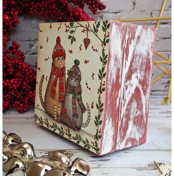 Caja Gatetes Navideños