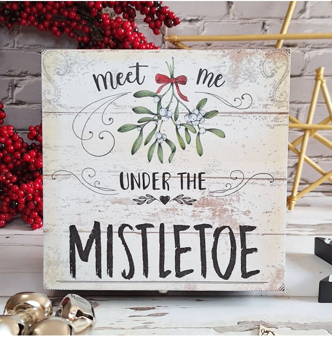 Caja Meet me under the mistletoe