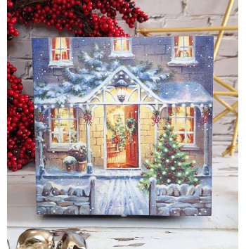 Caja entrada a la Navidad