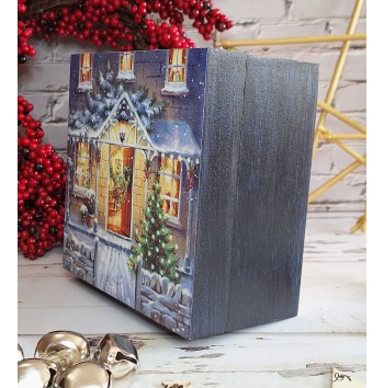 Caja entrada a la Navidad