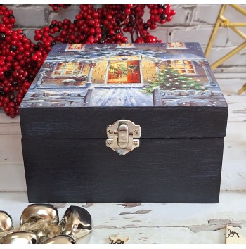 Caja entrada a la Navidad