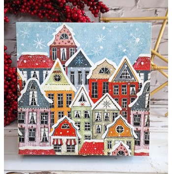 Caja Ciudad de Navidad