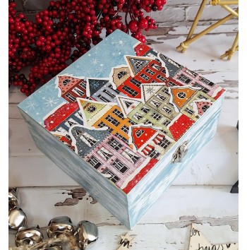 Caja Ciudad de Navidad
