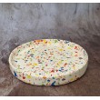 Bandeja redonda Terrazzo White