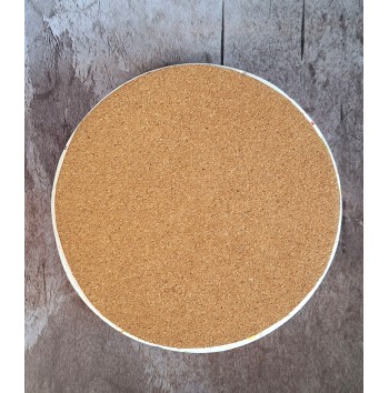 Bandeja redonda Terrazzo White