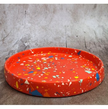 Bandeja Redonda Red Collection