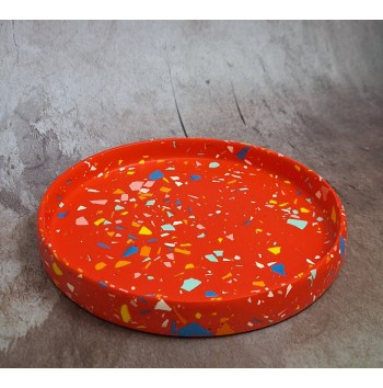 Bandeja Redonda Red Collection