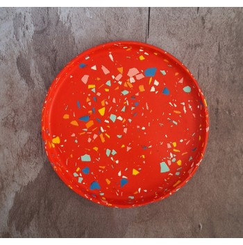 Bandeja Redonda Red Collection