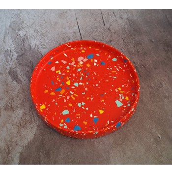 Bandeja Redonda Red Collection