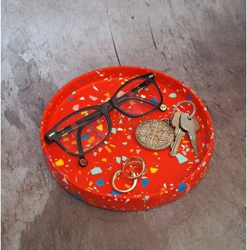 Bandeja Redonda Red Collection