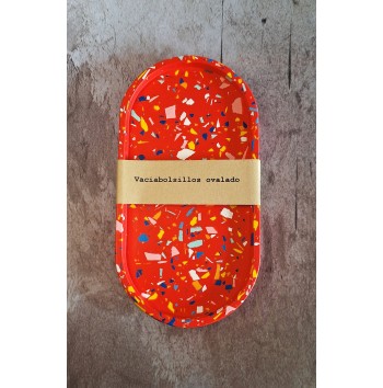 Bandeja ovalada Red Collection