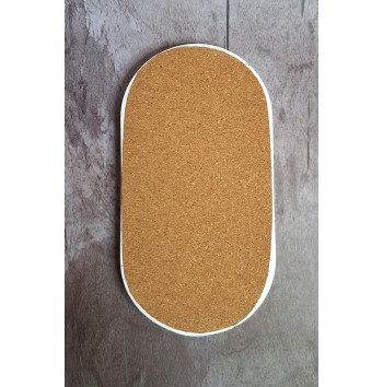 Bandeja Redonda Marmolado Blanco y Negro mod. III