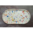 Bandeja Ovalada Terrazzo White
