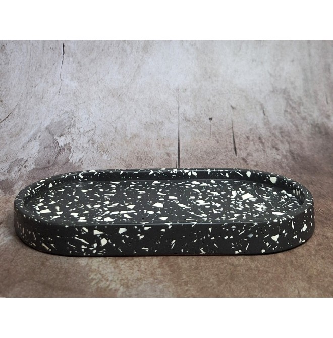 Bandeja Ovalada Terrazzo Estrelas