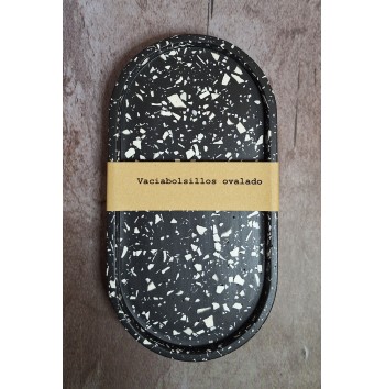 Bandeja Ovalada Terrazzo Estrelas