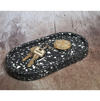 Bandeja Ovalada Terrazzo Estrelas