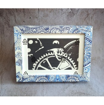 Marco de Fotos Azulín