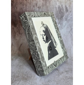 Marco de Fotos Paisley Negro