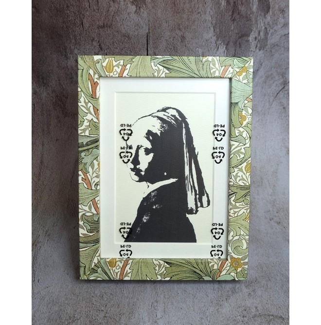 Marco de Fotos William Morris Verde